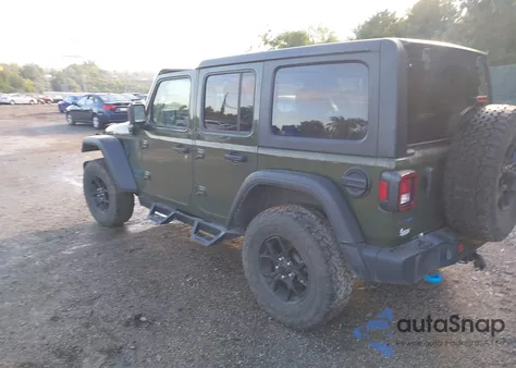 2024 Jeep Wrangler 4Xe Willys 4Xe из США, поврежденный, VIN 1C4RJXN63RW163035